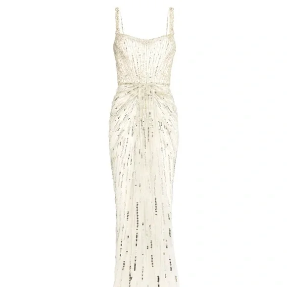 Jenny Packham Chrissy Dress Bridal Beaded White Gown